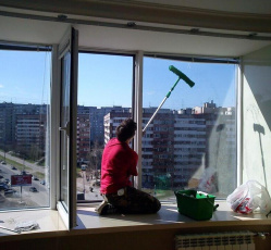 Мытье окон в однокомнатной квартире Смоленск